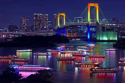 Tokyo Odaiba Rainbow Bridge