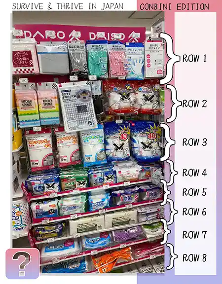 Convenience Stores in Japan Sundries, 100 Yen Shop Items & More