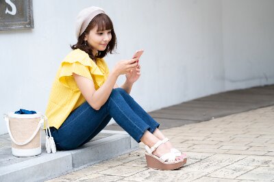 Japanese Woman LINE