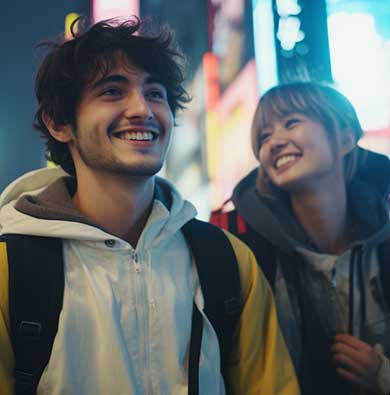 Akihabara date in Japan